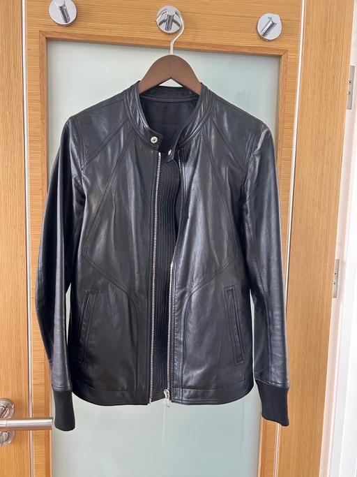 Buy & Sell Fulham Broadway South West London - Photos for Rick Owens “Intarsia” Calf Leather Jacket