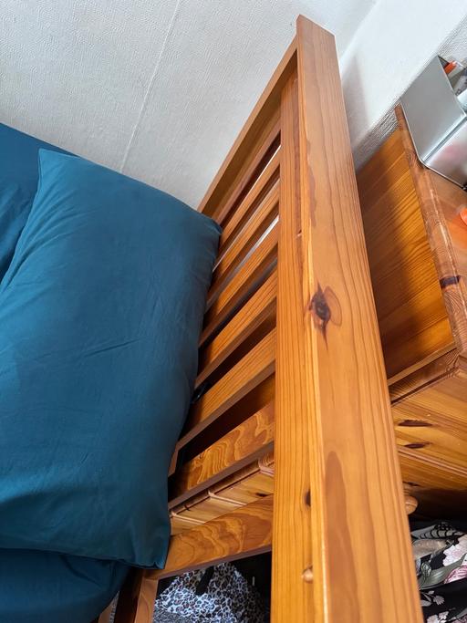 Buy & Sell West Midlands Birmingham - Photos for Single oak bed