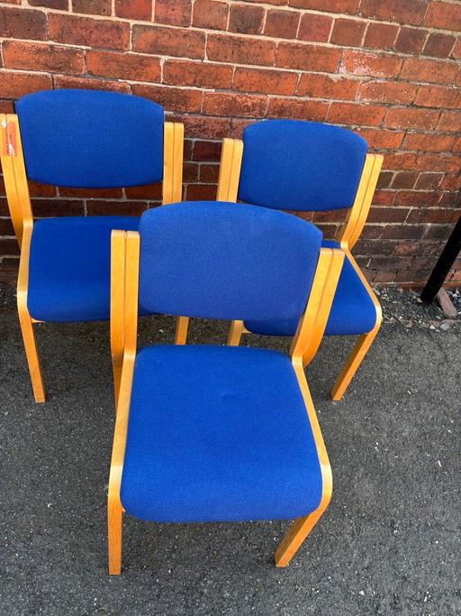 Buy & Sell West Yorkshire Leeds - Photos for 3 office meeting room chairs