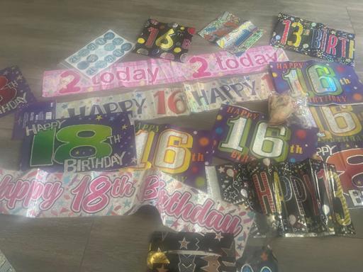 Buy & Sell West Midlands Birmingham - Photos for Party/ Birthday banners