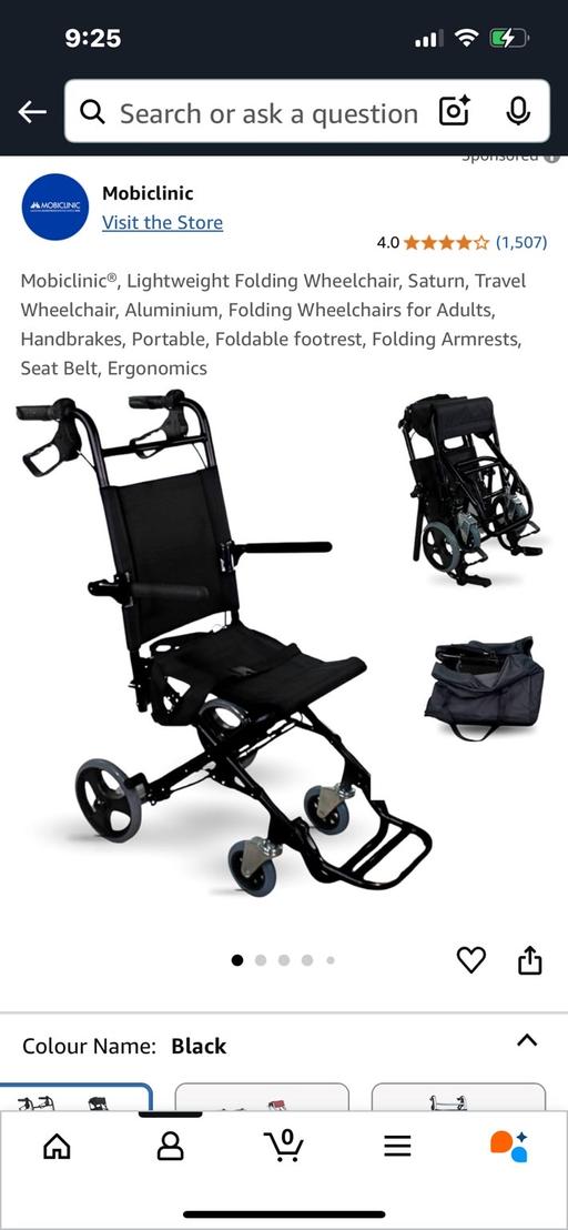 Buy & Sell Staffordshire South Staffordshire - Photos for Portable wheelchair