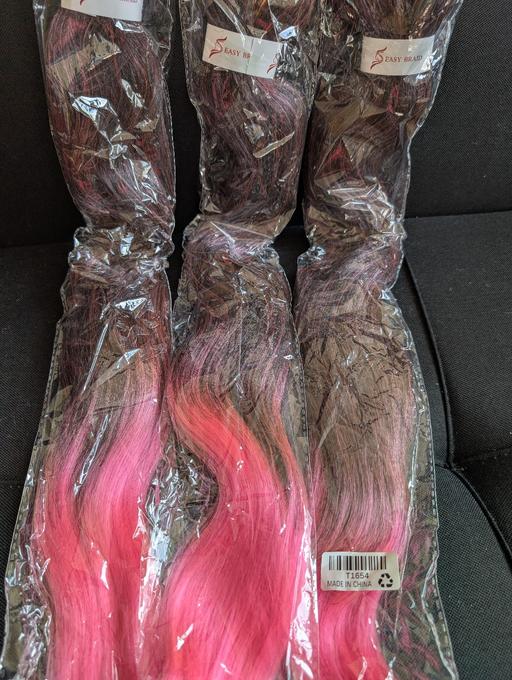 Buy & Sell Kent Ashford - Photos for Ez braid pre-stretched black and pink pack of