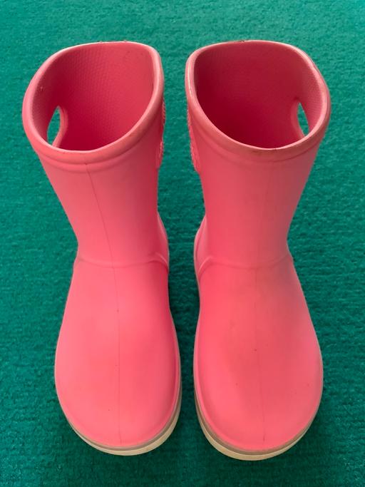 Buy & Sell Somerset Shepton Mallet - Somerset - Photos for Kids Pink Crocs Wellies Size 9