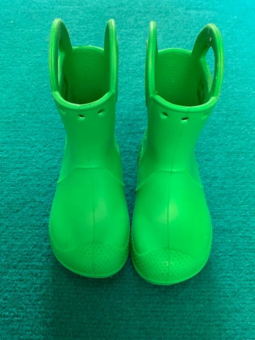 Buy & Sell Somerset Shepton Mallet - Somerset - Photos for Kids Green Crocs Wellies Size 8