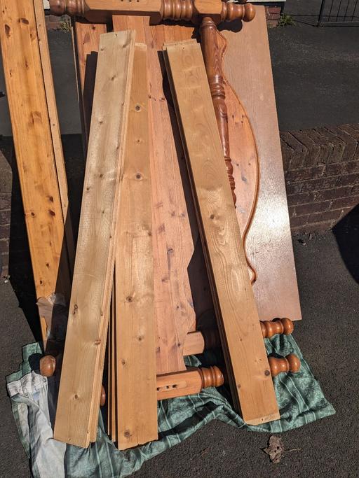Buy & Sell West Midlands Sandwell - Photos for pine king size bed