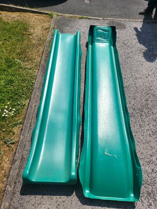 Buy & Sell Greater Manchester Rochdale - Photos for 2m Straight Slide Chute Attachment Green. Pv8