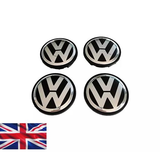 Vehicles Bedfordshire Central Bedfordshire - Photos for 4x VW 65mm Alloy Wheel Centre Cap 3B7601171