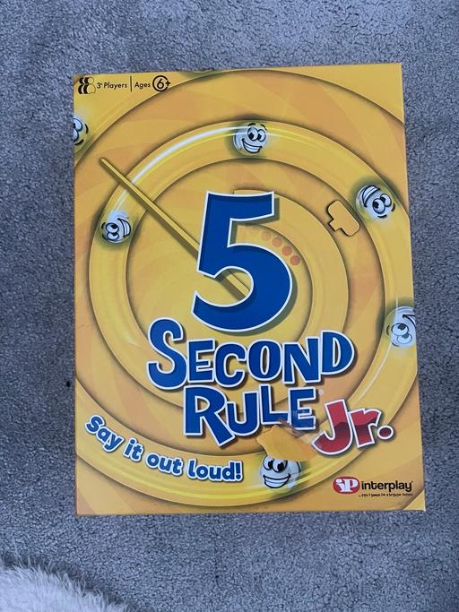 Buy & Sell Kings Heath Birmingham - Photos for 5 Second Rule Jnr Game