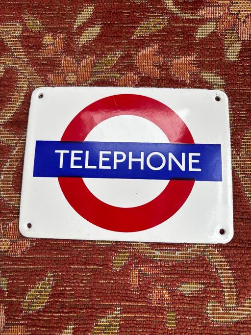 Buy & Sell South East London Kidbrooke - South East London - Photos for London Underground telephone sign