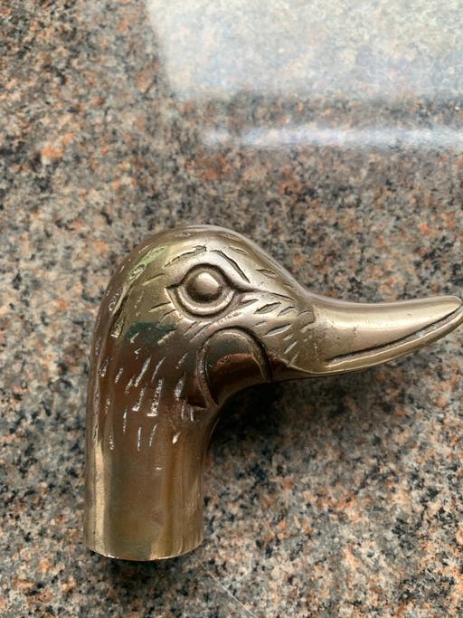 Buy & Sell West Midlands Sandwell - Photos for Brass duck walking stick top buyer collect
