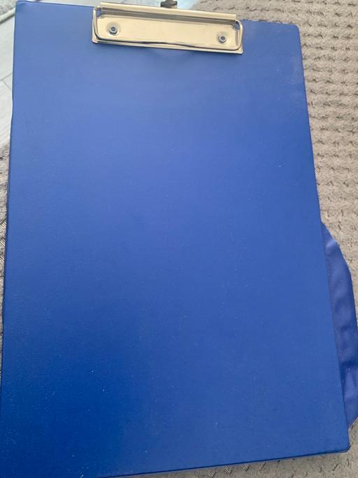 Buy & Sell West Midlands Birmingham - Photos for 2 Single PVC clipboards- 1 Blue, 1 Black