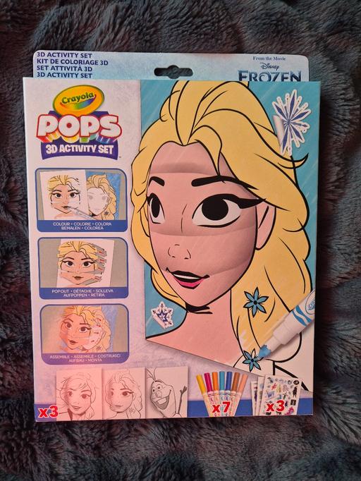 Buy & Sell Crumpsall Manchester - Photos for new Crayola Pops Disney Frozen 3D Activity Se