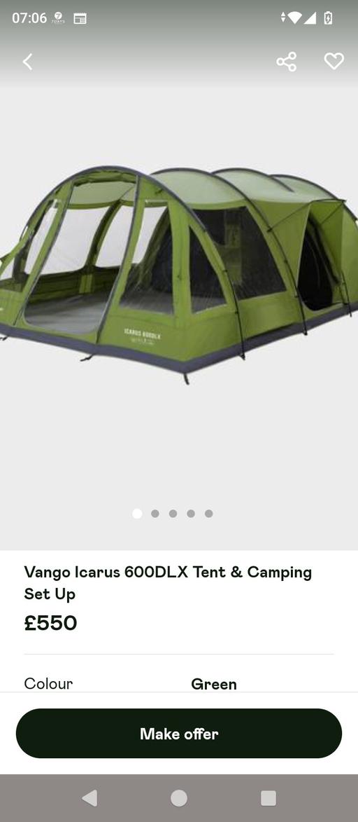 Buy & Sell Liverpool Sefton - Photos for 6 person tunnel tent