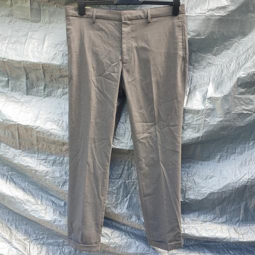 Buy & Sell Stourbridge Dudley - Photos for M&S Slim Fit 36W 31L Light Grey Trousers