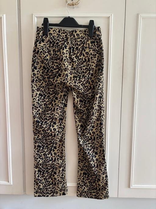 Buy & Sell Hertfordshire Watford - Photos for Leopard jeans/leopard trousers, sz 6, J.Crew