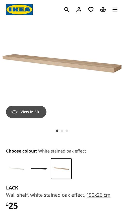 Buy & Sell West Midlands Wolverhampton - Photos for Ikea Lack Shelf
