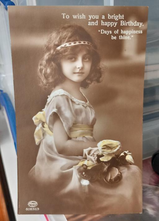 Buy & Sell Merseyside Saint Helens - Photos for Beautiful antique photo of girl postcard