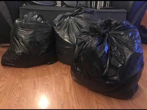 Buy & Sell West Midlands Sandwell - Photos for 3 Black Bags Ladies Clothes XS/S