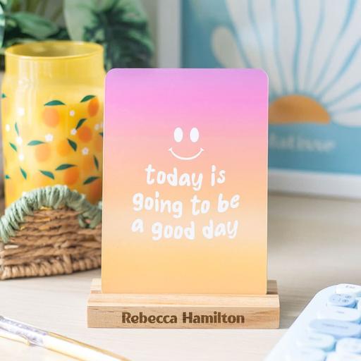 Buy & Sell Bexley Sidcup - DA15 - Photos for Affirmation Cards with wooden stand.