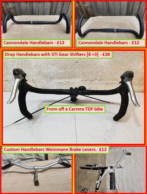 Buy & Sell West Midlands Sandwell - Photos for Drop Handlebars STI Gear Shifters [8+3].