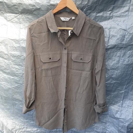 Buy & Sell Stourbridge Dudley - Photos for Dorothy Perkins Grey Button Up Shirt Uk 14