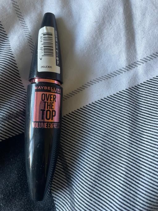 Buy & Sell West Midlands Walsall - Photos for Maybelline over the top new mascara black