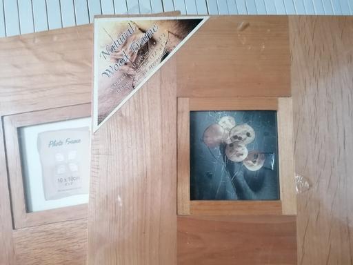 Buy & Sell East London East Ham - East London - Photos for 2 Brand new Natural wood picture frames