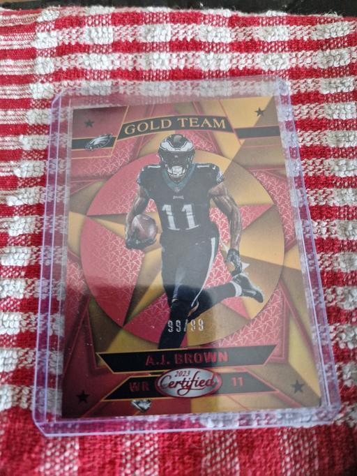Buy & Sell Nottinghamshire Nottingham - Photos for nfl A.J BROWN numbered card.2023