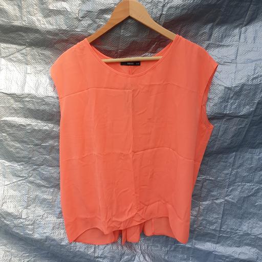 Buy & Sell Stourbridge Dudley - Photos for Oasis Orange Sleeveless Vest Top Uk 16