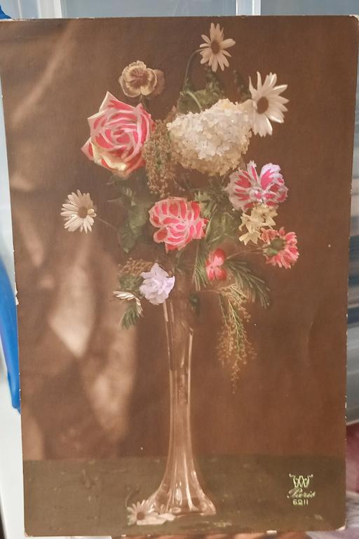Buy & Sell Merseyside Saint Helens - Photos for Antique french hand colored photo postcard a
