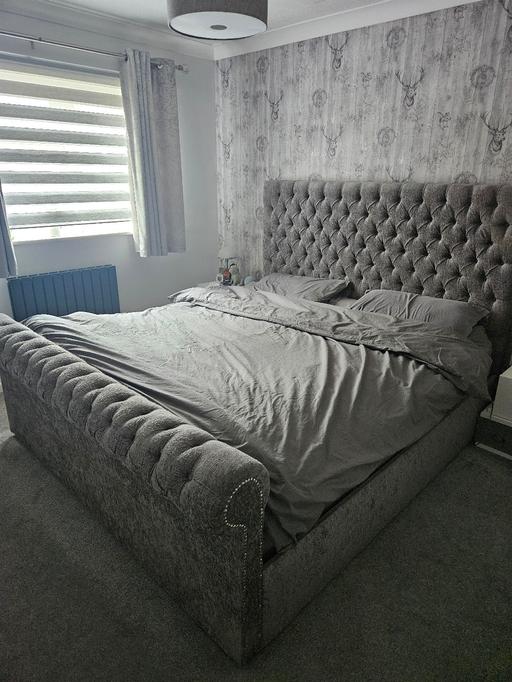 Buy & Sell Hertfordshire North Hertfordshire - Photos for Super King Sleigh Bed