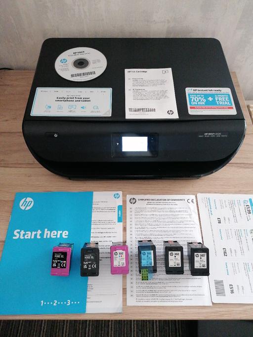 Buy & Sell West Midlands Birmingham - Photos for WiFi Colour Printer HP ENVY 4520 + Ink 