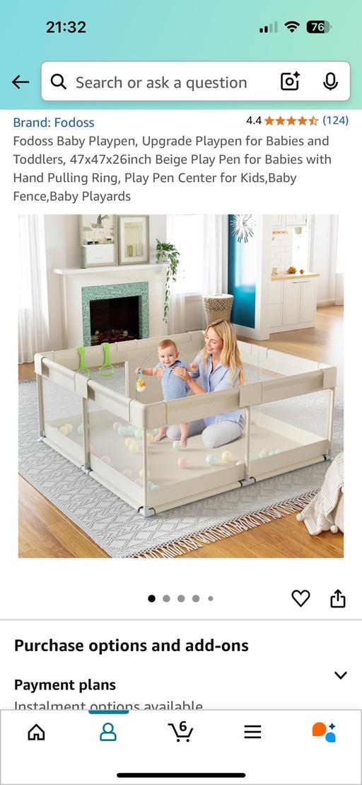 Buy & Sell Wandsworth South West London - Photos for Baby Playpen - never used