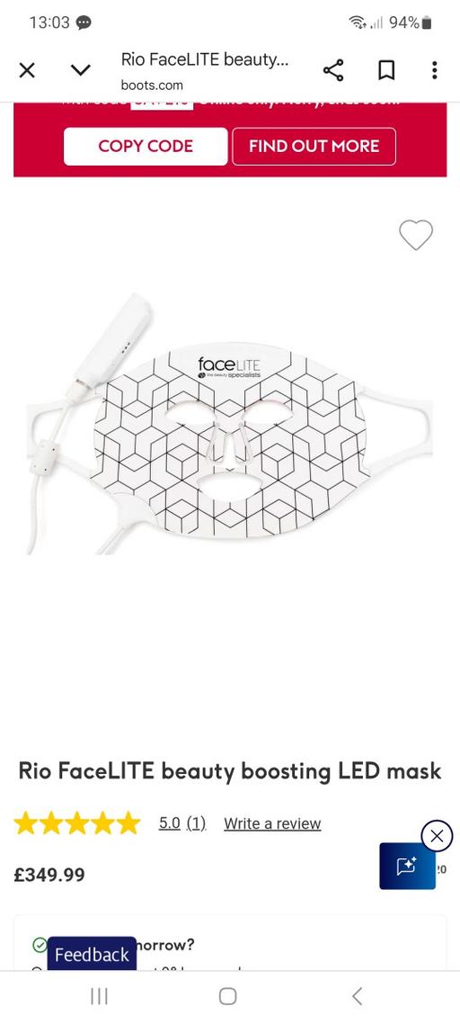 Buy & Sell Buckinghamshire Milton Keynes - Photos for led face mask