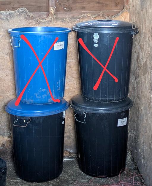 Buy & Sell Warwickshire Rugby - Photos for equestrian feed bins and water containers
