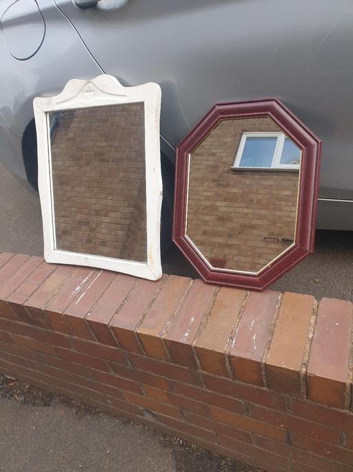 Buy & Sell West Midlands Dudley - Photos for 2 Nice Mirrors , White & Brown frames,Quality