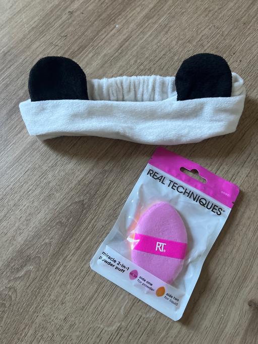 Buy & Sell South Yorkshire Rotherham - Photos for Make up headband and miracle powder puff