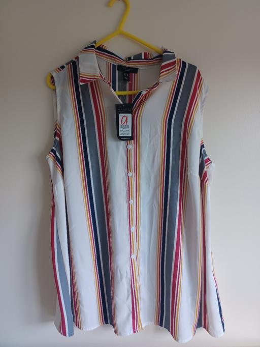 Buy & Sell Eckington North East Derbyshire - Photos for New look sleeveless blouse size 22