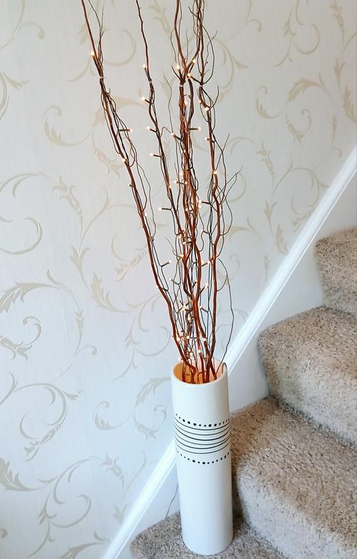 Buy & Sell Dudley Town Centre Dudley - Photos for TWIGS LIGHT WITH TALL STRAIGHT VASE