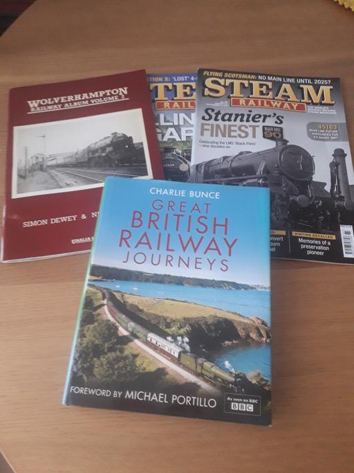 Buy & Sell West Midlands Sandwell - Photos for bundle of steam trains books