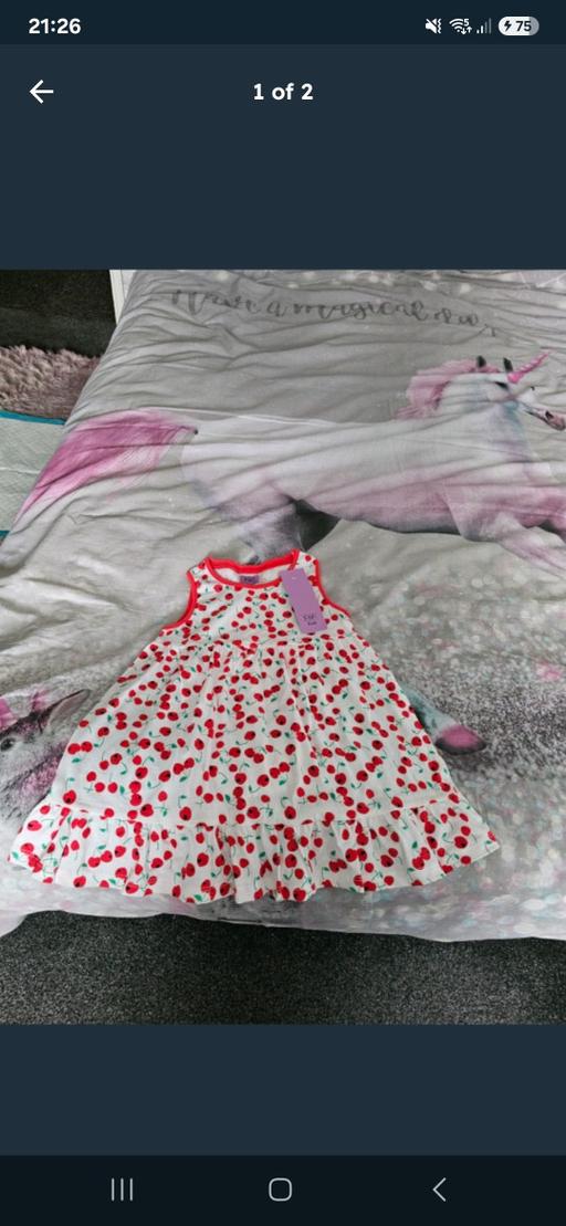 Buy & Sell Leicestershire Leicester - Photos for Girls cherry dress