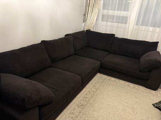 Buy & Sell East London Tower Hamlets - East London - Photos for Black Corner Sofa