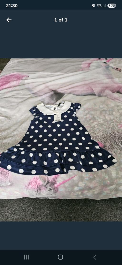 Buy & Sell Leicestershire Leicester - Photos for Girls White polka dot set