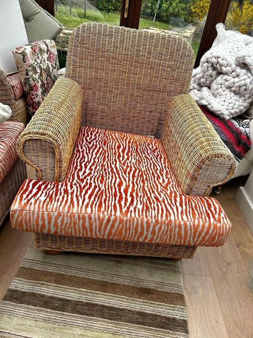 Buy & Sell South West London Kingston upon Thames - Photos for Wayfair Rattan Lounge Chair - Offers delivery