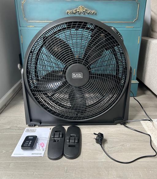 Buy & Sell Buckinghamshire Milton Keynes - Photos for BLACK+DECKER 2 in 1 High Circulator Fan
