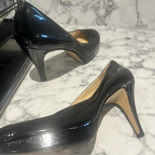 Buy & Sell Kent Dartford - Photos for ENZO ANGIOLINI Leather Stiletto Heel Shoes