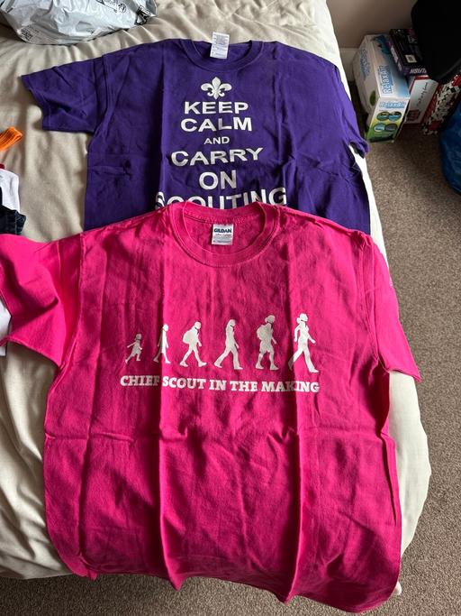 Buy & Sell New Eltham South East London - Photos for 2 scouting T-shirts M