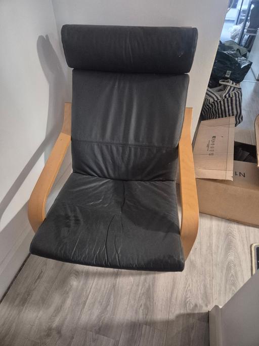 Buy & Sell South East London Nunhead - South East London - Photos for leather black chair