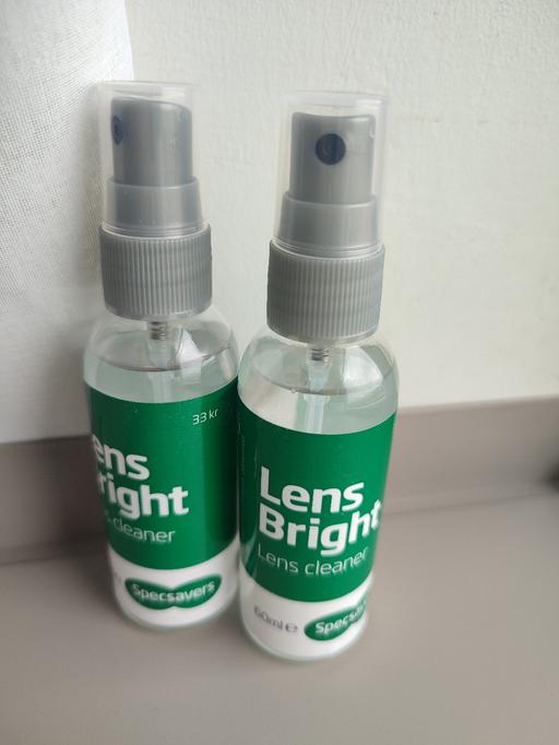 Buy & Sell North Northamptonshire Cransley - North Northamptonshire - Photos for lens cleaner 60 ml each bottle Specsavers