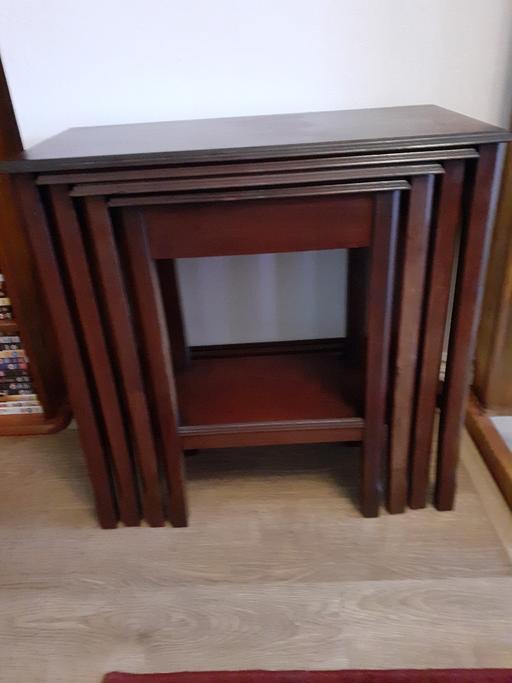 Buy & Sell Bedfordshire Central Bedfordshire - Photos for Vintage Nest of 4 Tables (LU33BY)